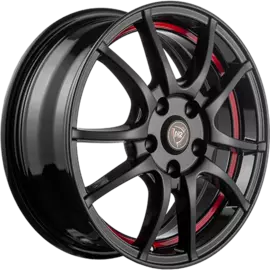 Диски R14 4x98 6J ET35 D58,6 NZ Wheels F-43 BKRSI