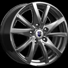 Диски R15 4x100 6,5J ET35 D67,1 K&K Игуана (КС546) Дарк платинум