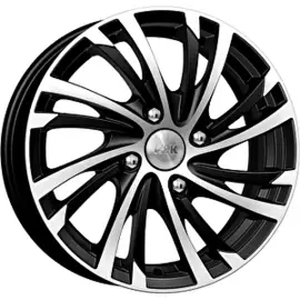Диски R15 4x100 6,5J ET46 54,1 К&amp;К Мейола Алмаз чёрный