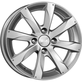 Диски R15 4x100 6J ET45 D56,6 K&amp;K Джемини-оригинал блэк платинум (КС617)