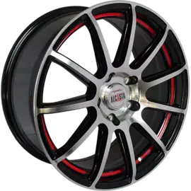 Диски R15 4x100 6J ET50 D60,1 Alcasta M 25 BKFRSI