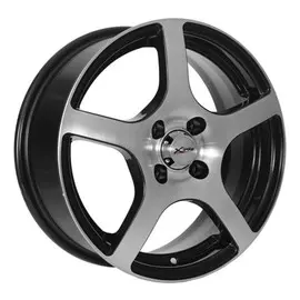Диски R15 4x108 6,0J ET25 D65,1 X'trike X-118 BK/FP
