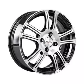 Диски R15 4x108 6,0J ET45 D67,1 X'trike X-105 BK/FP