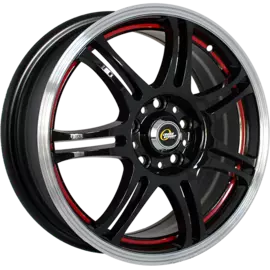 Диски R15 4x114,3 6J ET44 D56,6 Cross Street Y4601 BKFRSI