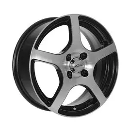 Диски R15 4x98 6J ET35 D58,5 X'trike X-118 BK/FP