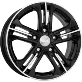 Диски R15 5x100 6J ET48 D56,1 K&amp;K Trinity(КС615) алмаз черный
