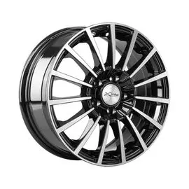 Диски R15 5x108 6,5J ET38 D67,1 X'trike X-106 BK/FP