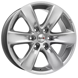 Диски R15 6x139,7 7,0J ET0 D112 MAK Sierra Hyper Silver