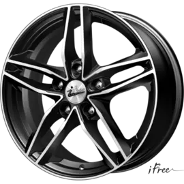 Диски R16 5x100 6,5J ET40 D67,1 iFree Moskva Блэк-Джек