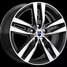 R16 5x108 6,5J ET40 D67,1 К&К Rassvet (КС868) Алмаз-черный SK