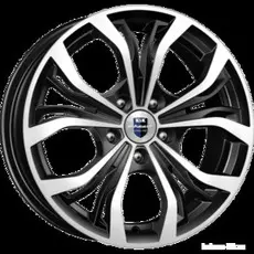 Диски R16 5x108 6,5J ET43 D67,1 K&amp;K Аламида (КС660) Алмаз черный