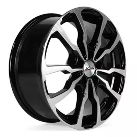 Диски R16 5x110 6,5J ET37 D65,1 X'trike X-117 BK/FP