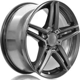 Диски R16 5x112 6,5J ET38 D66,5 Rial M10 Metal Grey