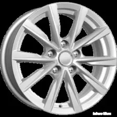 Диски R16 5x112 6,5J ET39,5 D66,6 K&amp;K КС682 (ZV 16_Actyon) сильвер