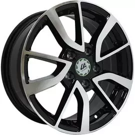Диски R16 5x112 6,5J ET50 D57,1 Replica TD S Series VV14-S BKF