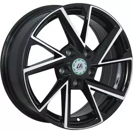 Диски R16 5x114,3 6,5J ET38 D67,1 Replica TD MI8-S BKF