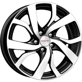 Диски R16 5x114,3 6,5J ET40 D66,1 К&amp;К Палермо-оригинал Алмаз Черный (КС607)