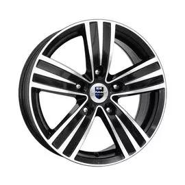 Диски R16 5x130 7J ET43 D84,1 K&amp;K да Винчи-оригинал алмаз черный (КС528)
