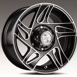 Диски R16 5x139,7 8J ET10 D108,2 Racing Wheels H-417 BK F/P