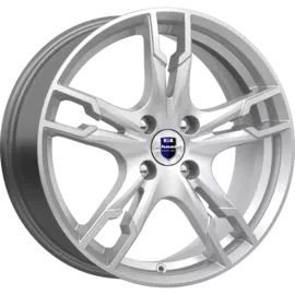 Диски R17 4x100 7J ET45 60,1 К&amp;К Солар Сильвер