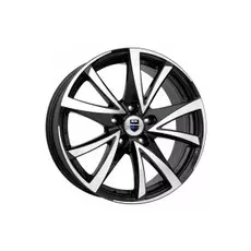 Диски R17 5x100 7J ET38 D67,1 K&amp;K Игуана (КС590-05) Алмаз чёрный