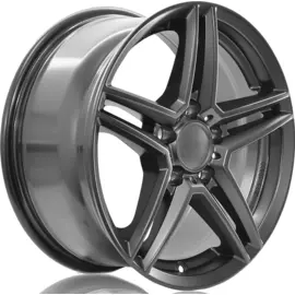 Диски R17 5x108 7,5J ET50,5 D63,4 Rial M10 Metal Grey For OEM Cap
