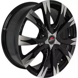 Диски R17 5x108 7J ET55 D63,3 Yokatta Model-6 BKF
