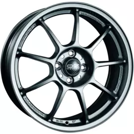 Диски R17 5x108 8J ET55 D75 OZ Alleggerita HLT Matt Graphite Silver d-L