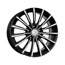 Диски R17 5x112 7,0J ET45 D66,6 K&amp;K Акцент КС562 алмаз черный