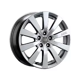 Диски R17 5x112 7,5J ET35 D75 OZ Michelangelo 10 Crystal Titanium d-L