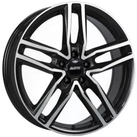 Диски R17 5x112 7,5J ET40 D66,5 Alutec Ikenu Diamond Black Front Polished