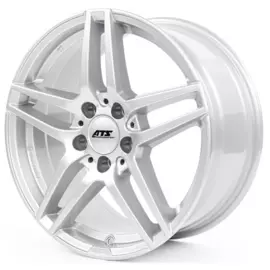 Диски R17 5x112 7,5J ET40 D66,5 ATS Mizar Polar Silver