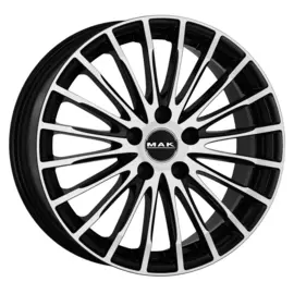 Диски R17 5x112 7,5J ET43 D76 MAK Fatale White and Black