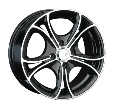 Диски R17 5x112 7,5J ET45 D57,1 LS Wheels 393 BKF