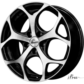 Диски R17 5x112 7J ET43 D57,1 iFree Тортуга Блэк-Джек