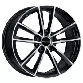 Диски R17 5x112 8,0J ET54 D66,6 MAK Bremen-FF Black Mirror