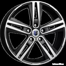 Диски R17 5x114,3 6,5J ET45 D60,1 K&amp;K KC721 Прайм алмаз черный