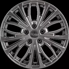 R17 5x114,3 7,5J ET46,0 D67,1 К&К ZV Hyundai i40 КС873 Дарк платинум