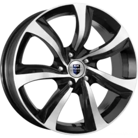 Диски R17 5x114,3 7J ET39 D60,1 К&amp;К Либерти-оригинал Almaz_black