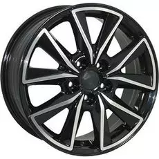 Диски R17 5x114,3 7J ET45 D67,1 Replica Concept-MZ507 BKF LegeArtis