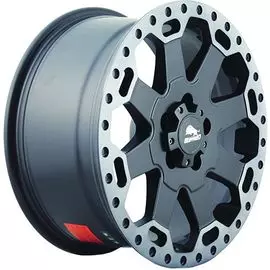 Диски R17 5x114,3 8J ET35 D72,6 Buffalo BW-200 Matte-Black-W Machine-Dark-Tint-Lip