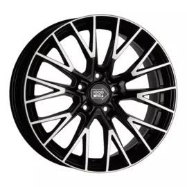 Диски R17 5x114,3 8J ET40 D67,1 1000 Miglia MM1009 Gloss Black Polished
