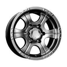 Диски R17 6x139,7 7,0J ET20 D110,1 K&amp;K Байконур (КС473) дарк платинум
