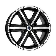 Диски R17 6x139,7 7,5J ET25 D106,1 К&amp;К Окинава-оригинал (КС635) алмаз черный
