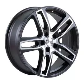 Диски R18 5х114,3 7J ET40 D66,1 Скад Женева алмаз-матовый