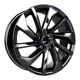 Диски R18 5х114,3 7J ET45 D66,1 Скад KL-276 (Nissan X-Trail) чёрный-матовый