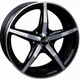 Диски R18 5x100 8,0J ET35 D68 OZ Canova Black Diamond Cut d-S