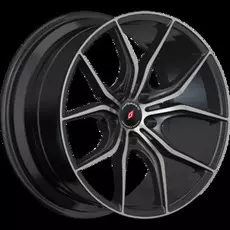 Диски R18 5x108 8J ET42 D63,3 INFORGED IFG17 Black Machined лого IFG (MB+RED, 64 мм)