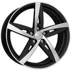 Диски R18 5x112 7,5J ET37 d66,6 K&amp;K Дольче Вита алмаз черный (КС559)