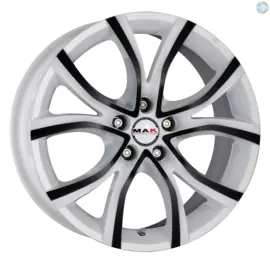Диски R18 5x112 8,0J ET42 D76 MAK Nitro 5 Anod WB White